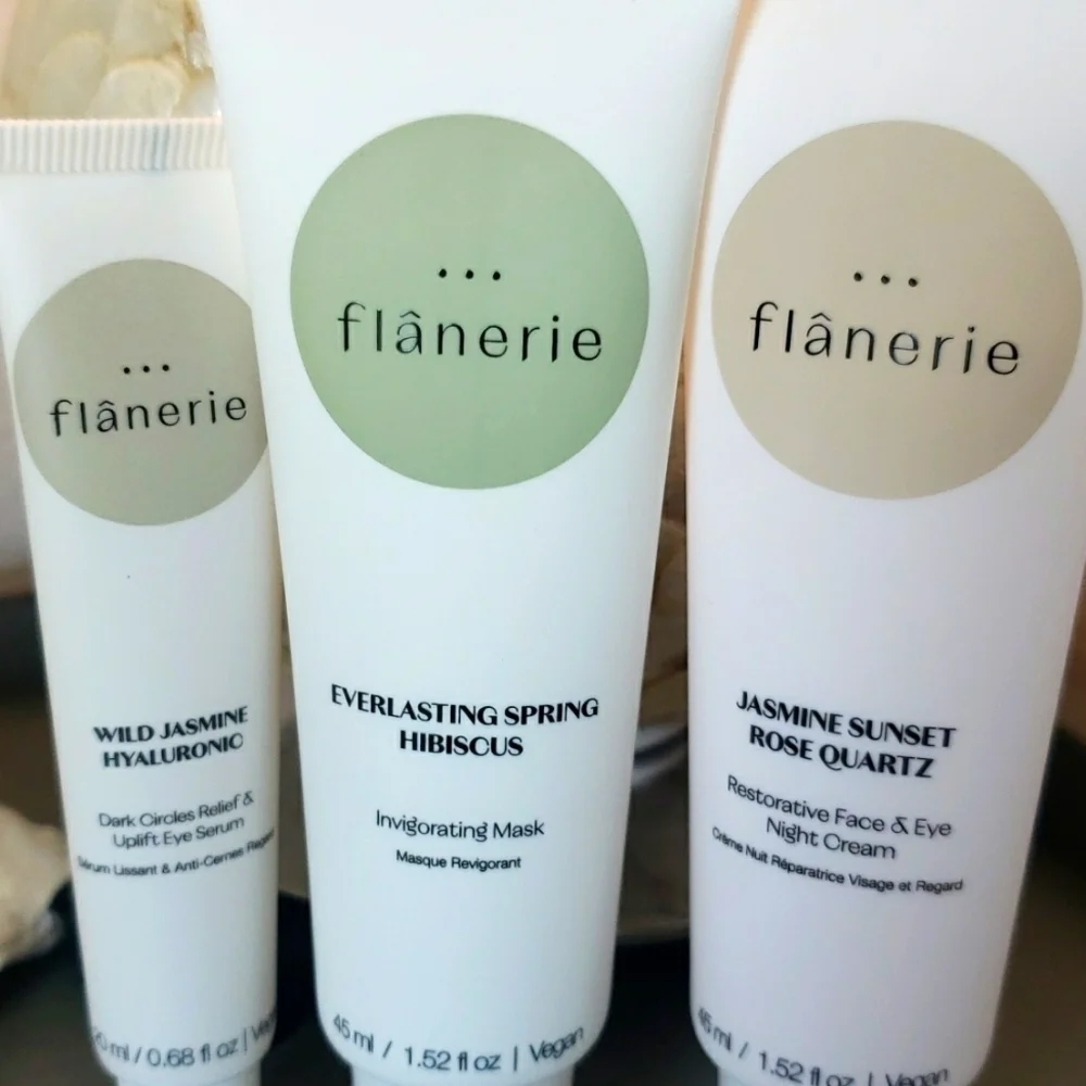 NWT flânerie Rest & Rebalance Set Skincare Mask Cream Hyaluronic Trio